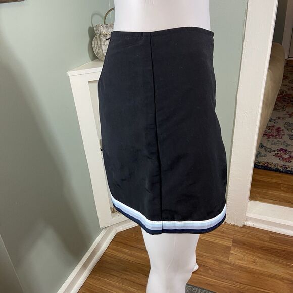 Vintage 90s Tag Rag Sporty Skort Tagrag Skirt Shorts Striped Small 5 Black - Picture 3 of 10